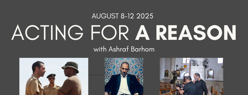 Acting For A Reason Workshop